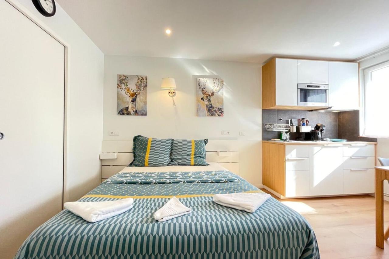 Appartement M4 Coeur Massy Rer Bc 600M - Orly20 Min Extérieur photo