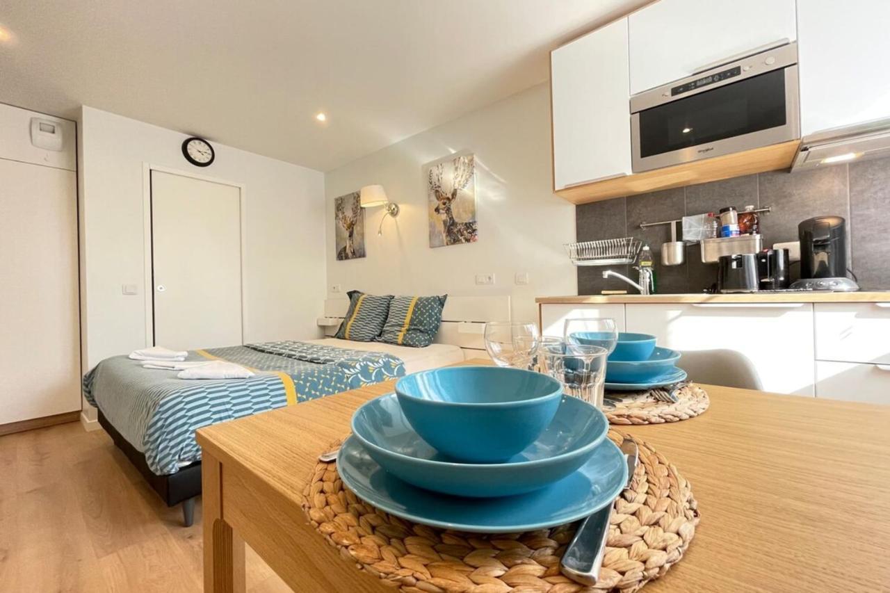 Appartement M4 Coeur Massy Rer Bc 600M - Orly20 Min Extérieur photo