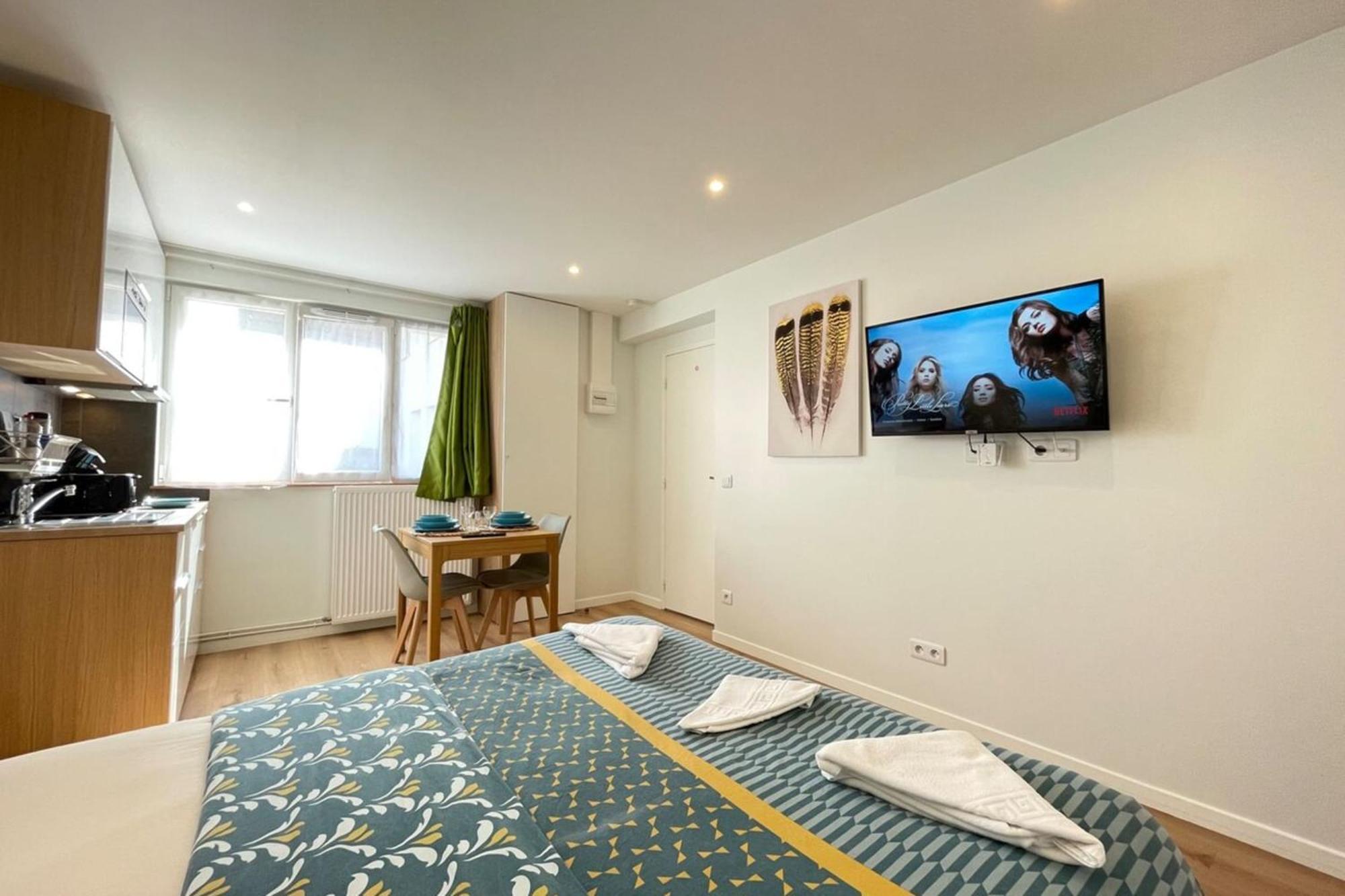 Appartement M4 Coeur Massy Rer Bc 600M - Orly20 Min Extérieur photo